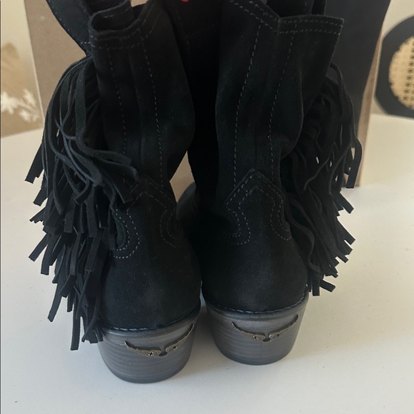 ZADIG & VOLTAIRE Pilar High Suede Leather Ankle Boots - Picture 8 of 10